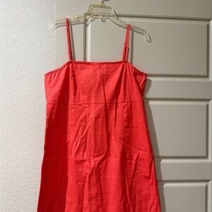 Wild Fable Coral Spaghetti Strap Dress